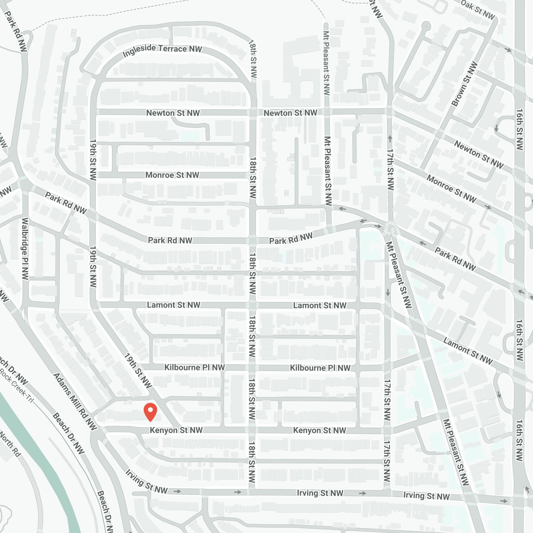Tree Box Garden: 1905 Kenyon St. NW